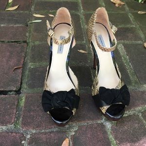 8.5 Classiques Entier Stilleto Snakeskin Heels